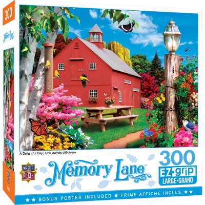 Puzzle Master-Pieces-32157 XXL Pieces - A Beautiful Day - A Beautiful Day
