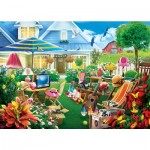 Puzzle  Master-Pieces-82128 Premium Collection - Yard Sale