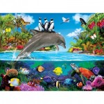Puzzle   XXL Pieces - Dolphin Ride