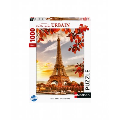 Nathan-00915 Jigsaw Puzzle - 1000 Pieces - Eiffel Tower