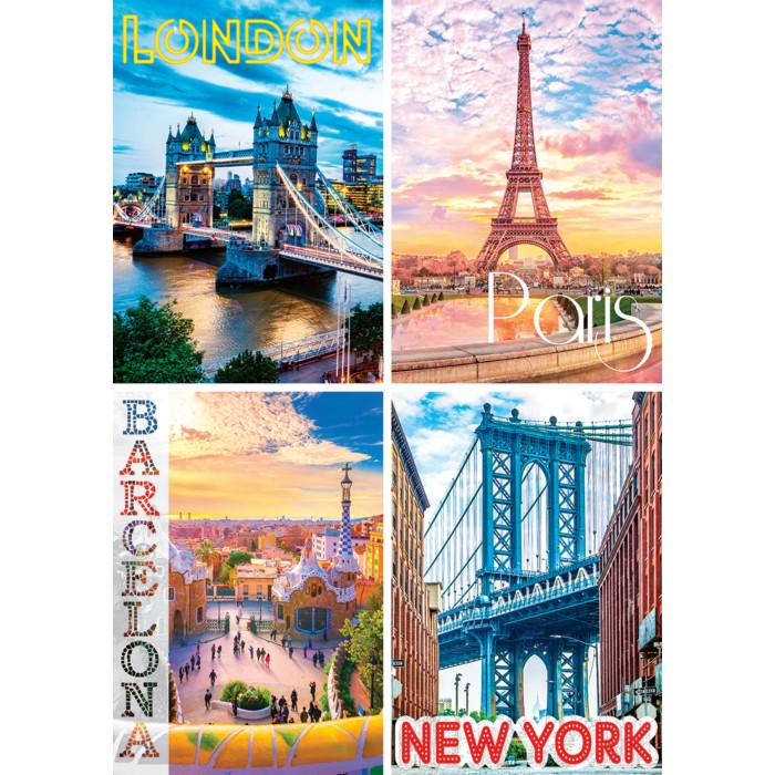 Puzzle  Nathan-00927 The Most Beautiful Cities in the World
