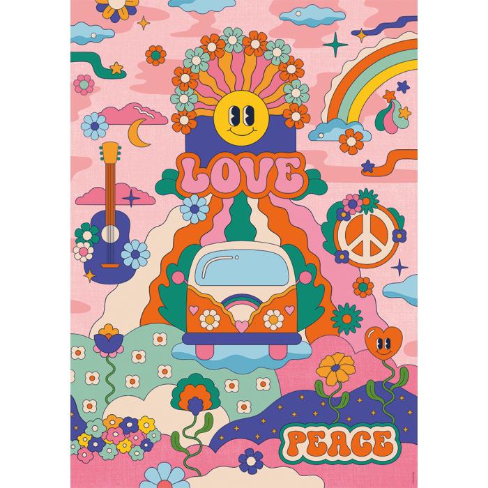 Puzzle  Nathan-01443 Hippie style