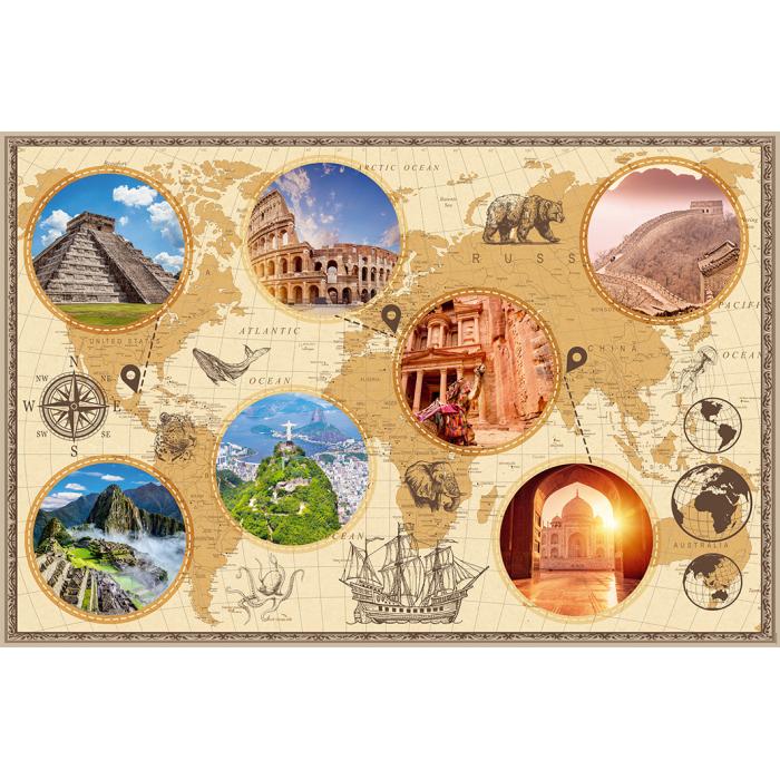 Puzzle  Nathan-01548 Wonders of the Modern World