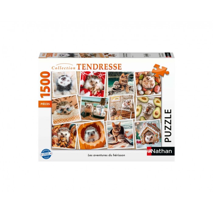 Puzzle  Nathan-01619 Hedgehog Adventures