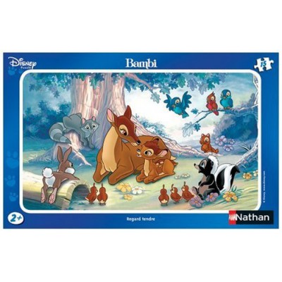 Puzzle Nathan-86025 Disney: Bambi, tender look