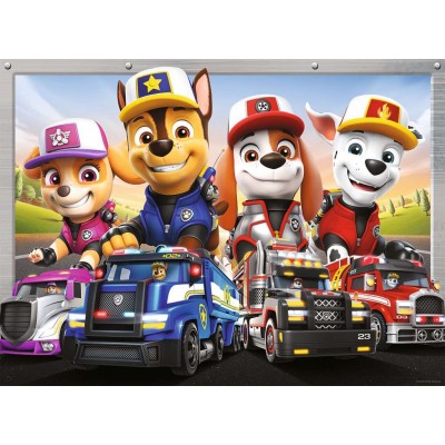 Puzzle Nathan-86160 XXL Pieces - Paw Patrol Trucks