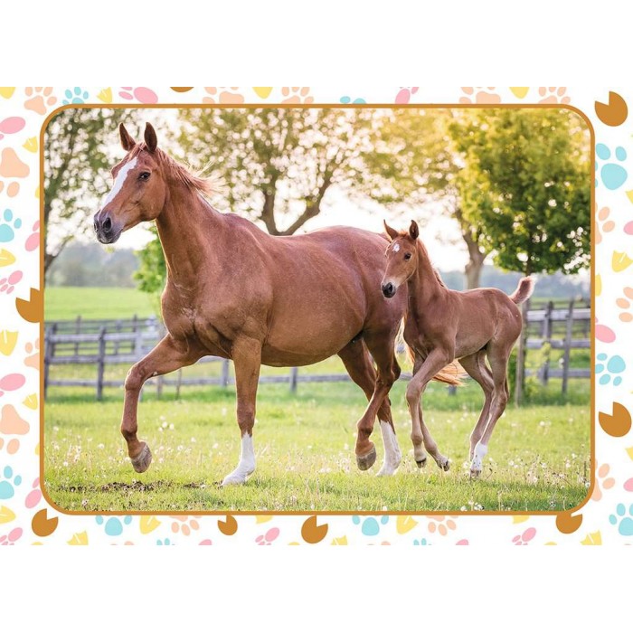 Puzzle Nathan-86167 Mom and Baby Horse