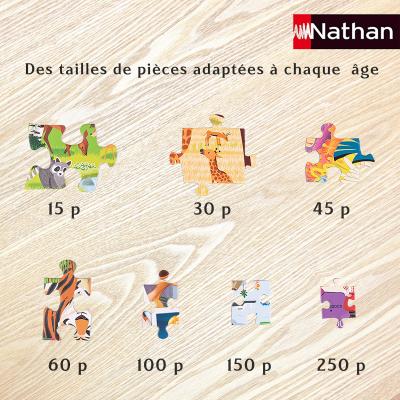 Puzzle Nathan-86171 Jurassic Dinosaurs