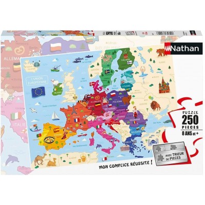 Puzzle Nathan-86879 Map of Europe