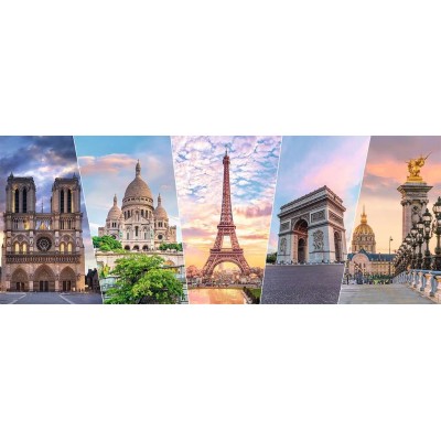 Puzzle Nathan-87255 Monuments of Paris