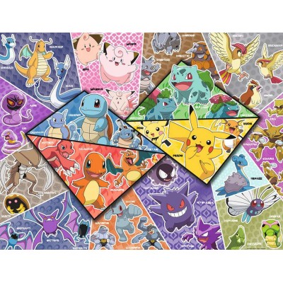 Puzzle Nathan-87314 The 16 Types of Pokemon