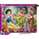 Jigsaw Puzzle - 35 Pieces - Snow White surrounded by Flowers