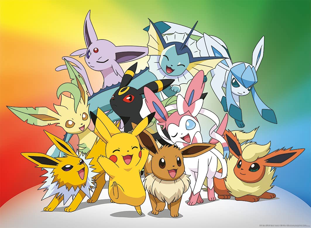 Pokemon 'Eevee Evolution Species' Jigsaw Puzzle