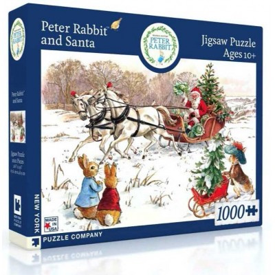 Puzzle New-York-Puzzle-BP2001 Peter Rabbit and Santa