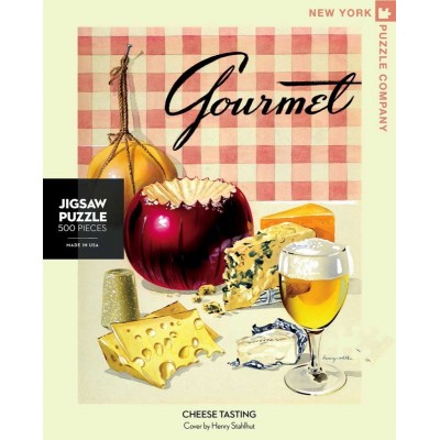 Puzzle New-York-Puzzle-GO2108 XXL Pieces - Cheese Tasting