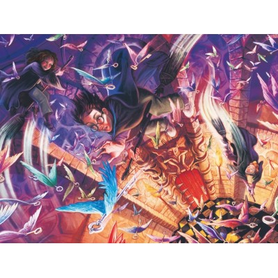 Puzzle New-York-Puzzle-HP1717 XXL Pieces - Harry Potter - Flying Keys