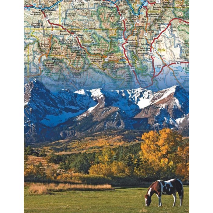 Puzzle New-York-Puzzle-NG1964 Rocky Mountains Mini