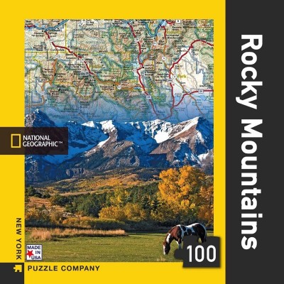 Puzzle New-York-Puzzle-NG1964 Rocky Mountains Mini