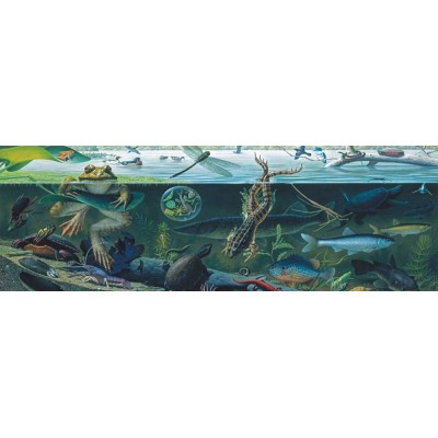 Puzzle New-York-Puzzle-NG1982 XXL Pieces - Freshwater Ecosystem