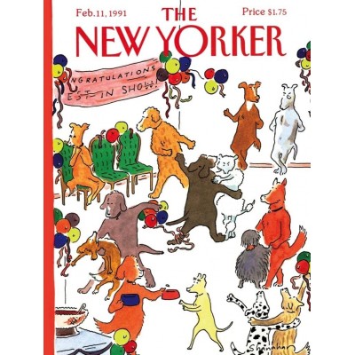 Puzzle New-York-Puzzle-NY027 XXL Pieces - The New Yorker - Best in Show