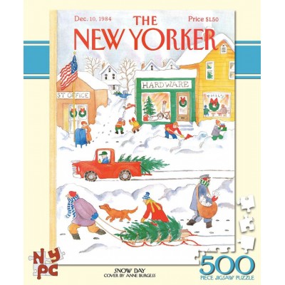 Puzzle New-York-Puzzle-NY159 XXL Pieces - Snow Day