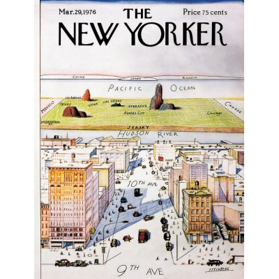 Puzzle New-York-Puzzle-NY1601 View of the World