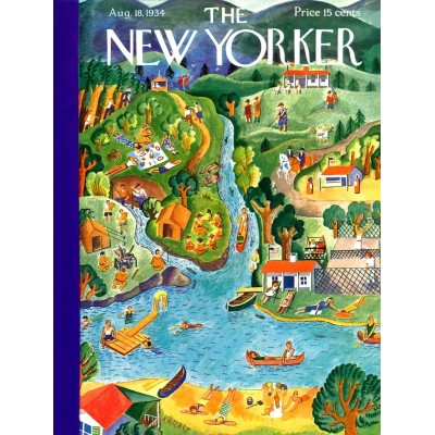 Puzzle New-York-Puzzle-NY186 XXL Pieces - Summer Vacation
