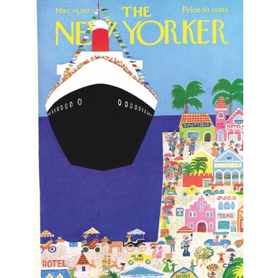 Puzzle New-York-Puzzle-NY1939 XXL Pieces - Cruise Ship