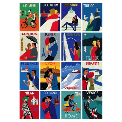 Puzzle New-York-Puzzle-PT2040 Europe is for Lovers
