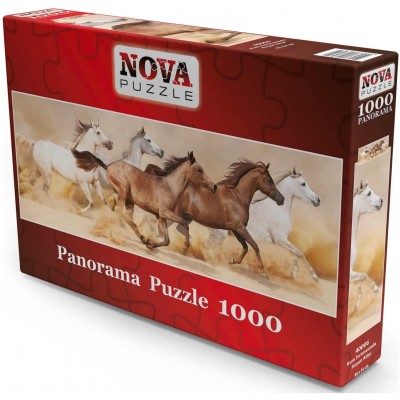 Puzzle Nova-Puzzle-40006 Horses Running in Sandstorm