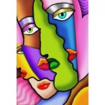 Puzzle  Nova-Puzzle-41011 Colorful Abstract Faces