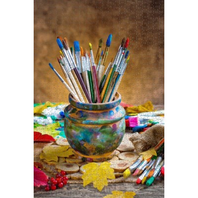 Puzzle Nova-Puzzle-41022 My Paints and Brushes