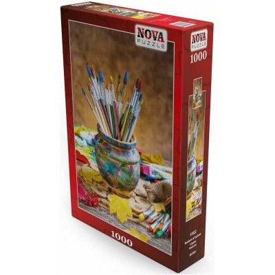Puzzle Nova-Puzzle-41022 My Paints and Brushes