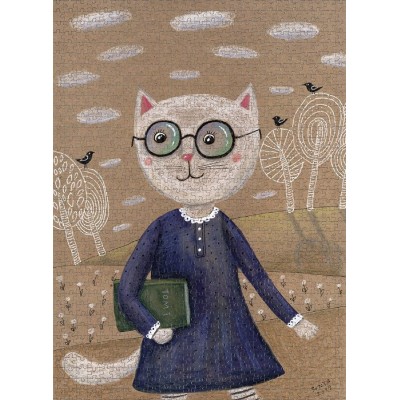 Puzzle Nova-Puzzle-41061 Sofya Saburova - Smart Cat
