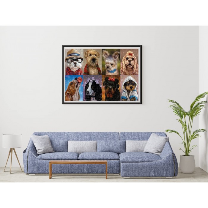 Puzzle Nova-Puzzle-41107 Cute Puppies