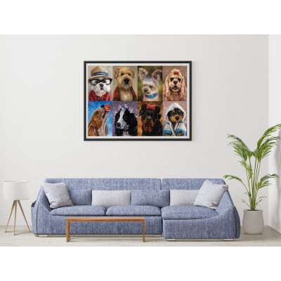 Puzzle Nova-Puzzle-41107 Cute Puppies