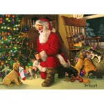 Puzzle  Cobble-Hill-47012 XXL Pieces - Santa's Lucky Stocking