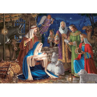 Puzzle Cobble-Hill-80248 Miracle in Bethlehem