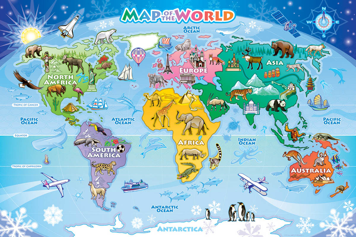 Карта the world