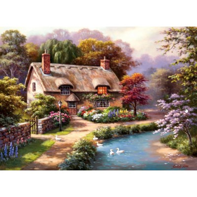 Puzzle Perre-Anatolian-1047 Duck Path Cottage