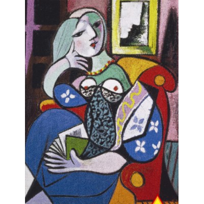Piatnik-5341 Jigsaw Puzzle - 1000 Pieces - Picasso : Woman with a Book