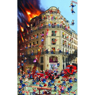 Puzzle Piatnik-5354 Ruyer -The Firefighters