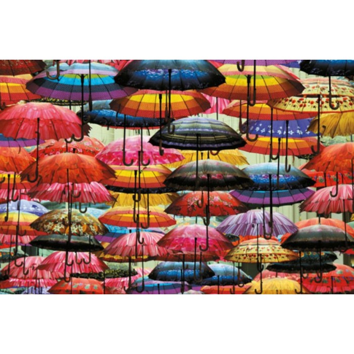 Puzzle  Piatnik-5487 Colorful Umbrellas