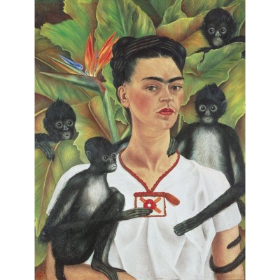 Puzzle Piatnik-5509 Frida Kahlo - Self-portrait