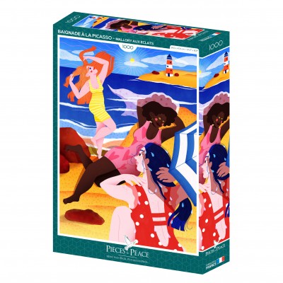 Puzzle Pieces-and-Peace-0131 Bathing like Picasso