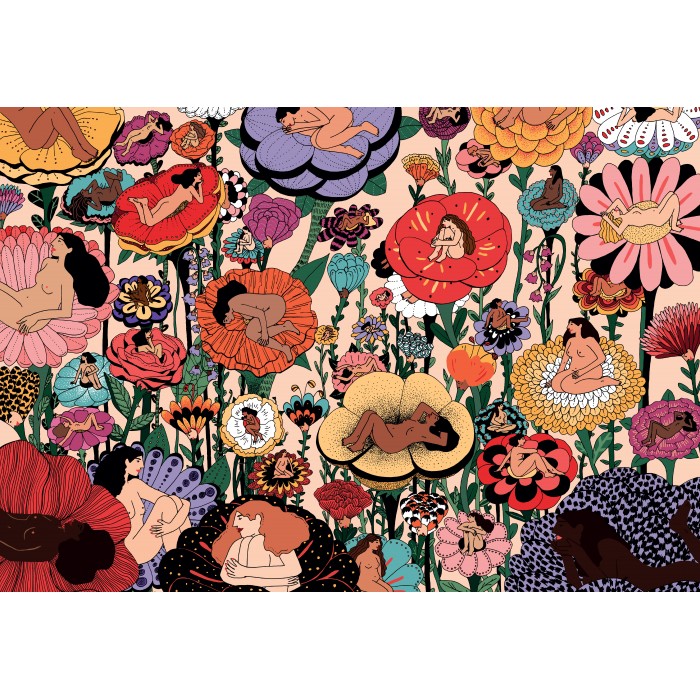 Puzzle   Flower Women