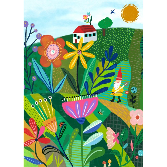 Puzzle   Garden Whimsy
