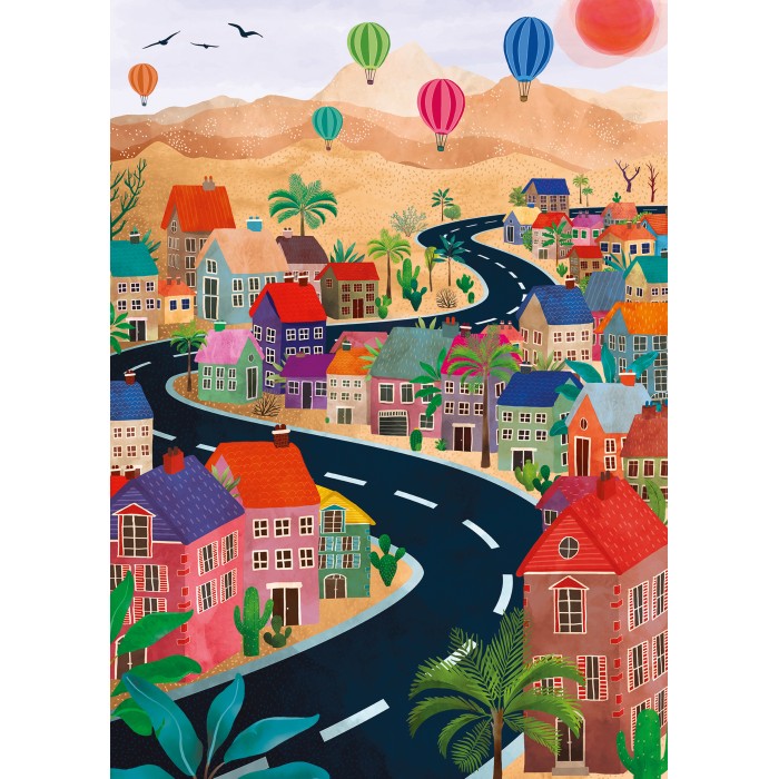 Puzzle   On the road