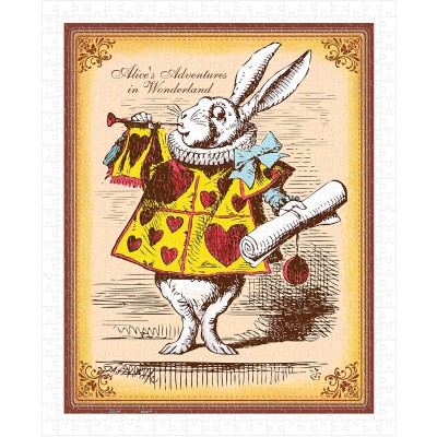Pintoo-H1544 Plastic Puzzle - Alice's Adventures in Wonderland