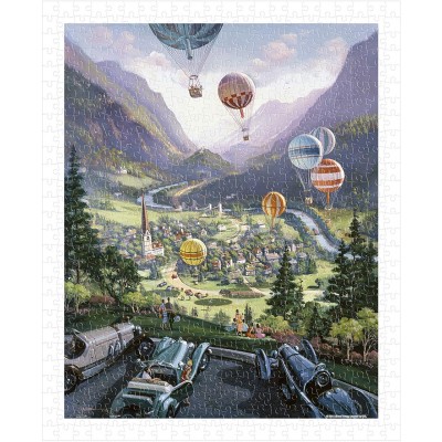 Pintoo-H1644 Plastic Puzzle - Michael Young - Up Up and Away